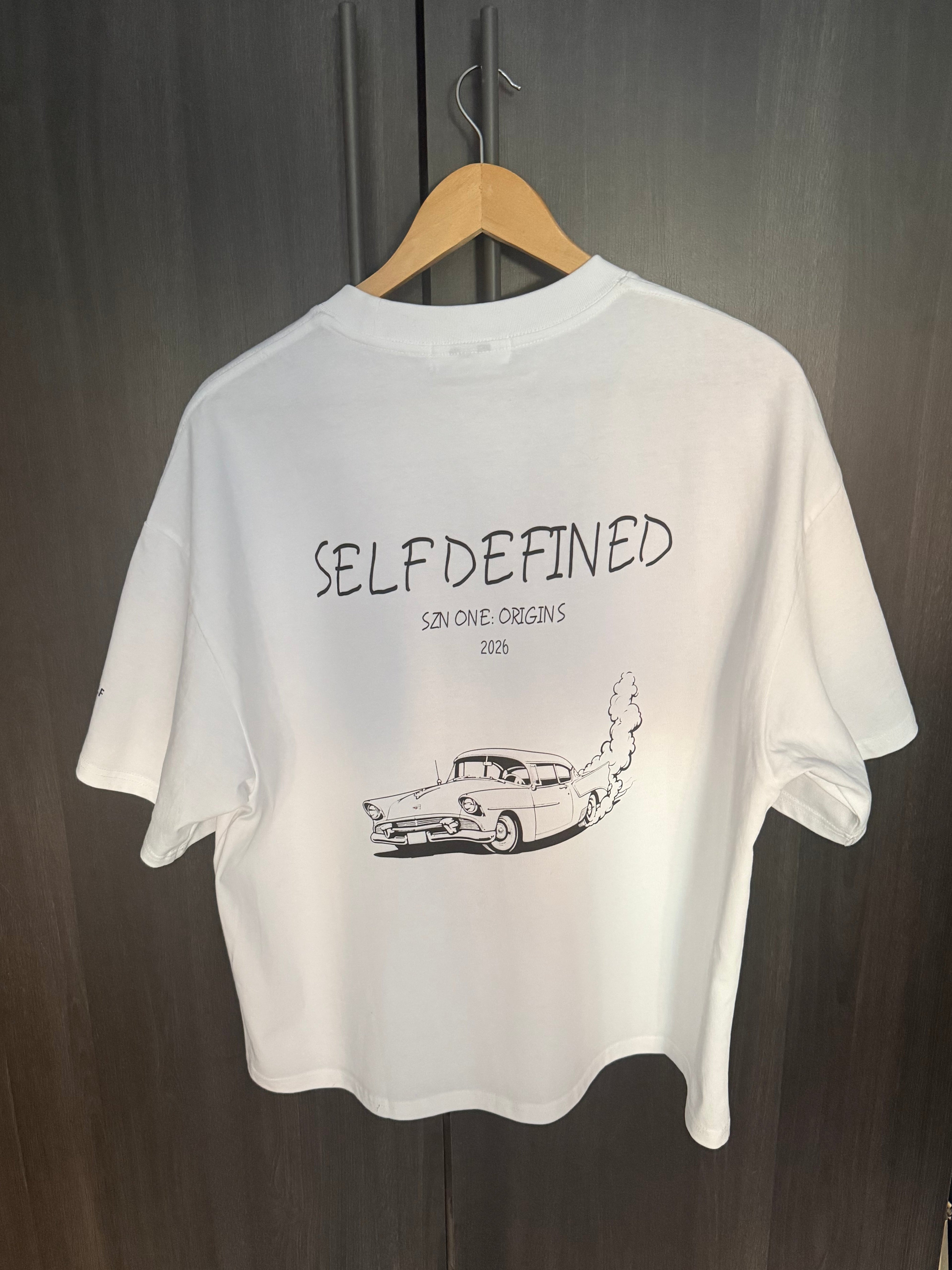 Origins White Boxy Tee